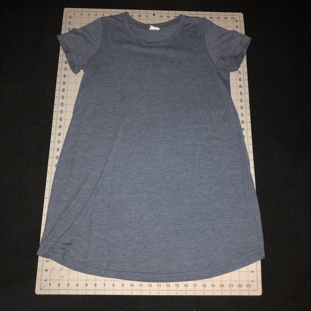 Cotton On. Shirt Dress. Size Large. Blue/Gray color.